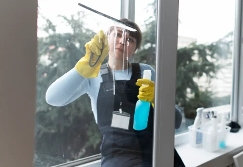 Nettoyage de vitres intérieures et extérieures à Saint-Symphorien-de-Lay